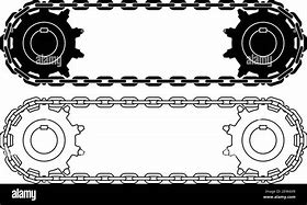 Image result for Sprocket Chain Vector