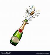Image result for Champagne Bottle Popping SVG