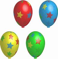 Image result for Birthday Balloons Clip Art Transparent Background