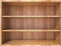 Image result for Empty Bookcase