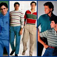 Image result for 1980s Fashion Men Casual