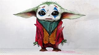 Image result for Baby Yoda Joker