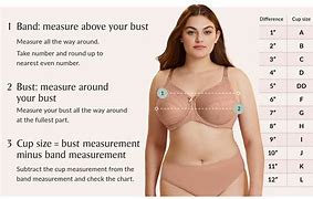 Image result for Us Bra Cup Size Chart