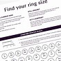 Image result for Ring Size by Cm