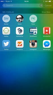 Image result for iOS 9 iPhone 6 Plus