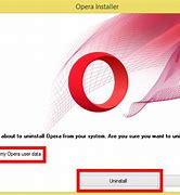 Image result for Uninstall Opera Browser