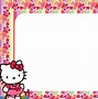 Image result for Hello Kitty Frame Clip Art