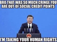 Image result for Social Points China Meme