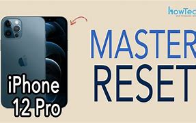 Image result for How to Master Reset iPhone 12