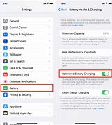 Image result for iPhone Battery Optimization Settings