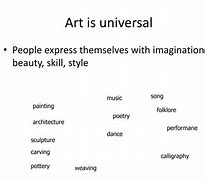 Image result for Example of Universal Arts