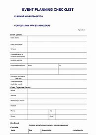 Image result for Special Event Planning Checklist