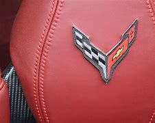 Image result for C8 Corvette Embroidered Flag Seat Headrest Emblem