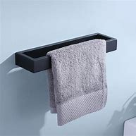 Image result for Black Guest Towel Holder