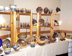 Image result for Creative Small Pottery Display