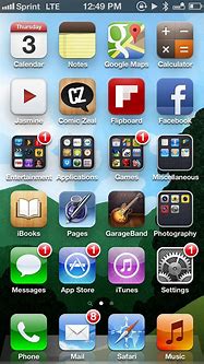 Image result for iPhone 5 Home