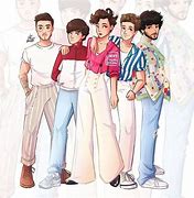 Image result for One Direction Cartoon Fan Art