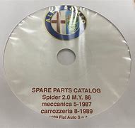 Image result for Alfa Romeo Spider Parts Catalog