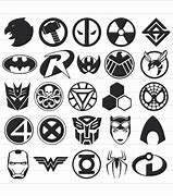 Image result for Superhero Logo Silhouette