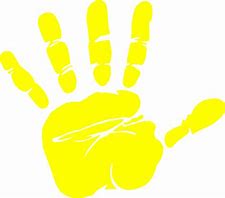 Image result for Yellow Hand Clip Art
