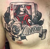 Image result for Abel King and Queen of Hearts Tattoo