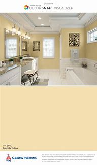 Image result for Sherwin-Williams Bathroom Yellow Paint Colors