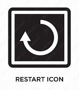Image result for Restart Video Icon White SVG