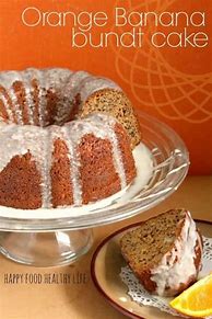 Image result for orange bananas cakes