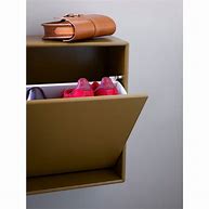 Image result for Shallow Hidden Shoe Storage