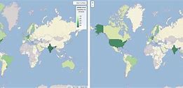 Image result for IPv6 Global Adoption Map