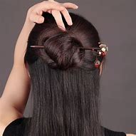 Image result for Traditional Chinese Hairstyles with Hair Pin