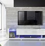 Image result for White Gloss TV Stand with LED Lights