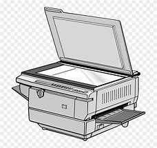 Image result for Clip Art Xerox Machine Over Head View