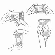 Image result for Hand Holding Camera Drawing Photo
