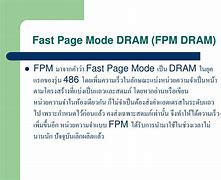 Image result for FPM DRAM