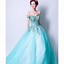 Image result for Aqua Blue Prom Dress