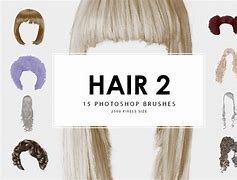 Image result for Photoshop Hair Brushes
