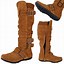 Image result for Suede Flat Knee High Boots