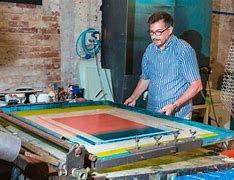 Image result for Screen Printer Person