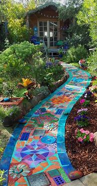 Image result for Mosaic Garden Projects