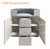 Image result for 48 Inch Reception Desk