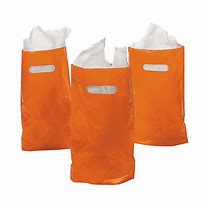 Image result for Orange Plastic Bag
