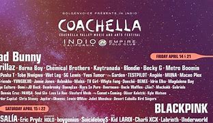 Image result for Coachella 23 Line Up