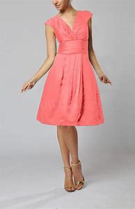 Image result for Coral Color Dress