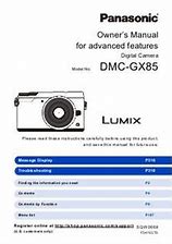 Image result for Panasonic GX85 Dimensions Photos