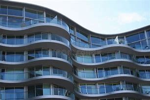 Image result for Apartment Curve Facade Design
