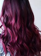 Image result for Burgundy and Pink Hair