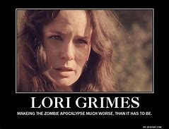 Image result for The Walking Dead Lori Meme