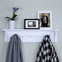 Image result for Entryway Wall Mount Coat Rack