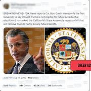 Image result for Gavin Newsom Vs. Brian Dahle